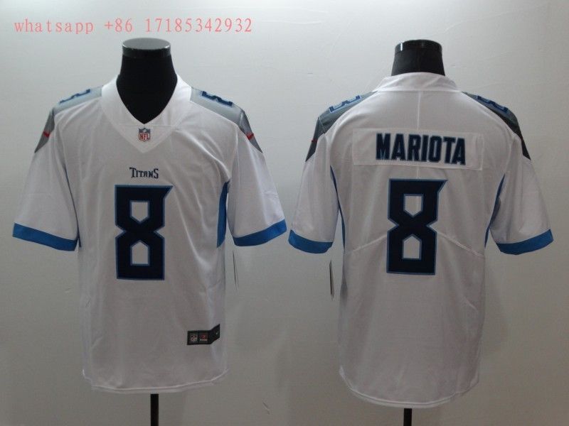 Tennessee Titans Marcus Mariota #8 2020 NFL White Jersey Jersey