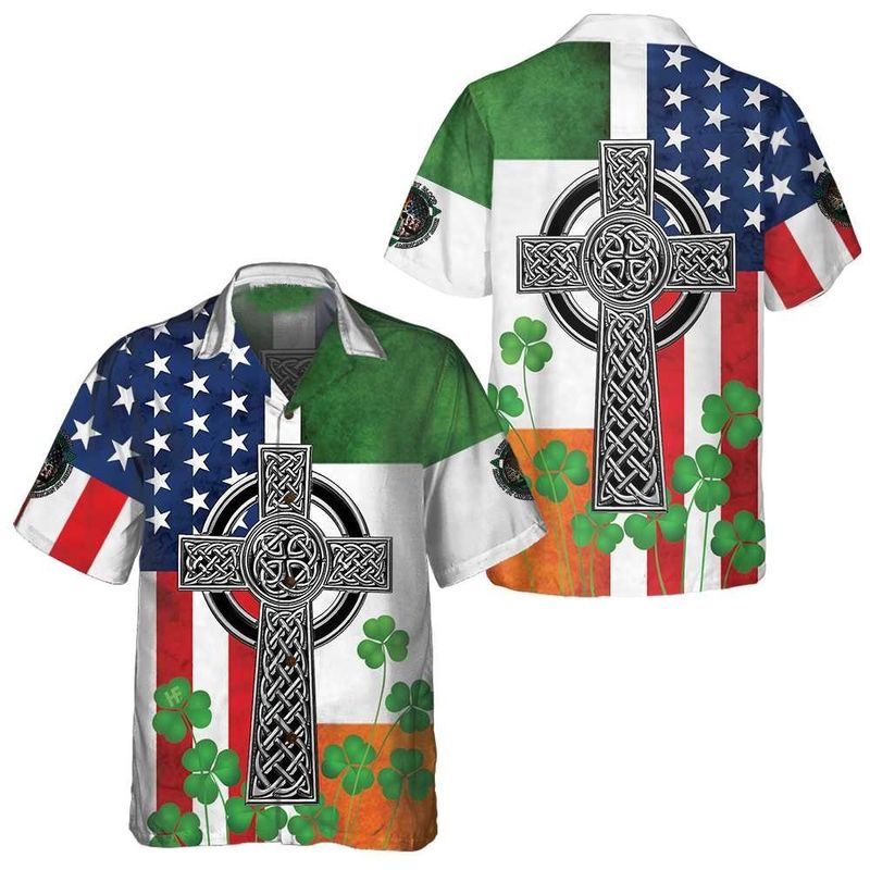 Hawaii Aloha Shirts St Day Irish American Ha102070