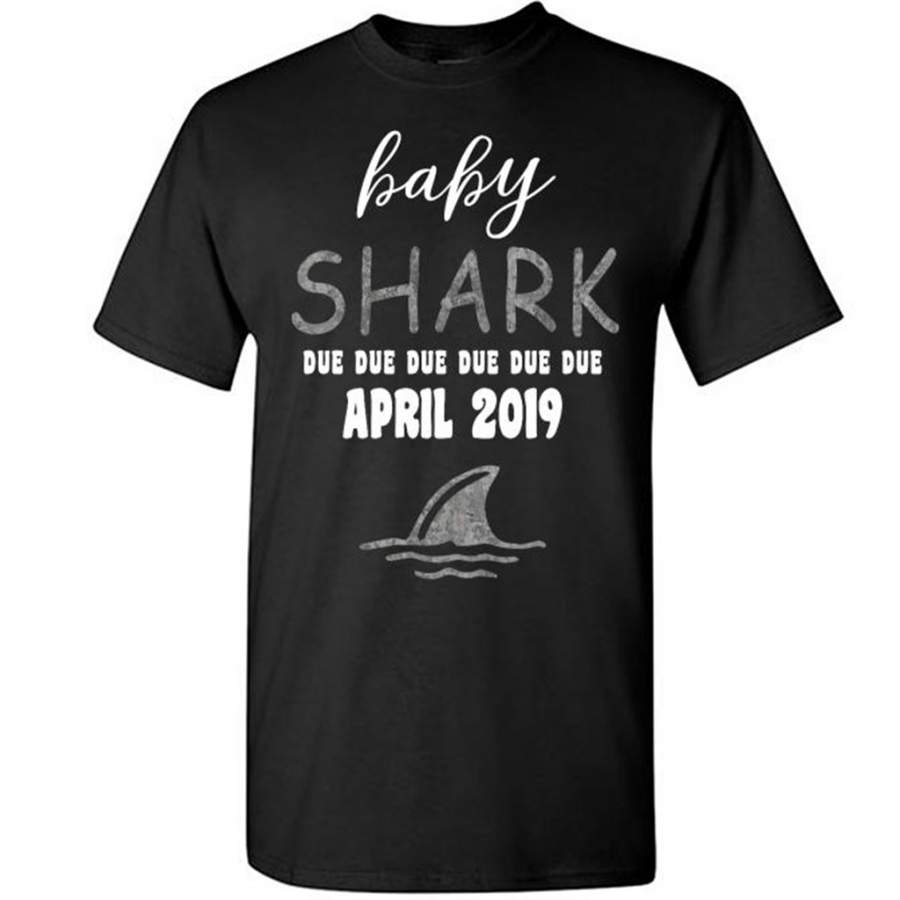 Baby Shark Due Due Due Due April  2019, Birthday Gift – Gildan Short Sleeve Shirt