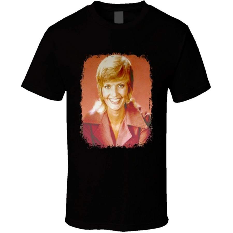 Florence Henderson Brady Bunch Actress Cool Poster Worn Look T Shirt Fashion O-Neck Short Sleeved T-Shirts Summer Funny Loose Punk Tee Shirt