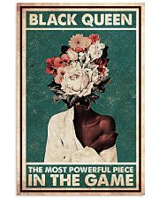 Black Queen Art Poster The Most Powerful Piece In The Game Wall Decor Decorative Home For Bedroom Gift For Friend And Relative No Frame