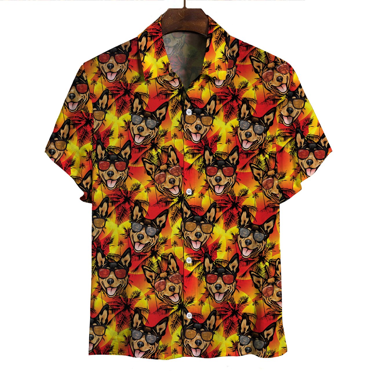 Aloha Hawaii Australian Kelpie Shirt Ha68255