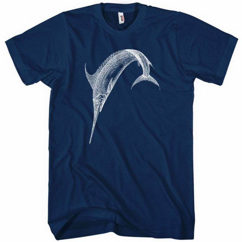 Crushtee Swordfish Unisex Fish Shirt, Fisherman Shirt, Sport Fishing Shirt, Diving Shirt, Fishing T-shirt Hoodie