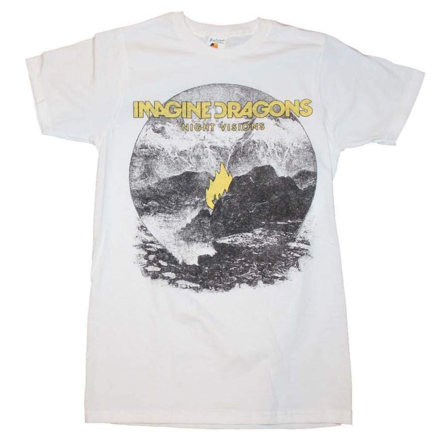 Imagine Dragons Flame Mens T Shirt