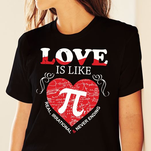 Love Is Like Pi Gift Standard/Premium T-Shirt