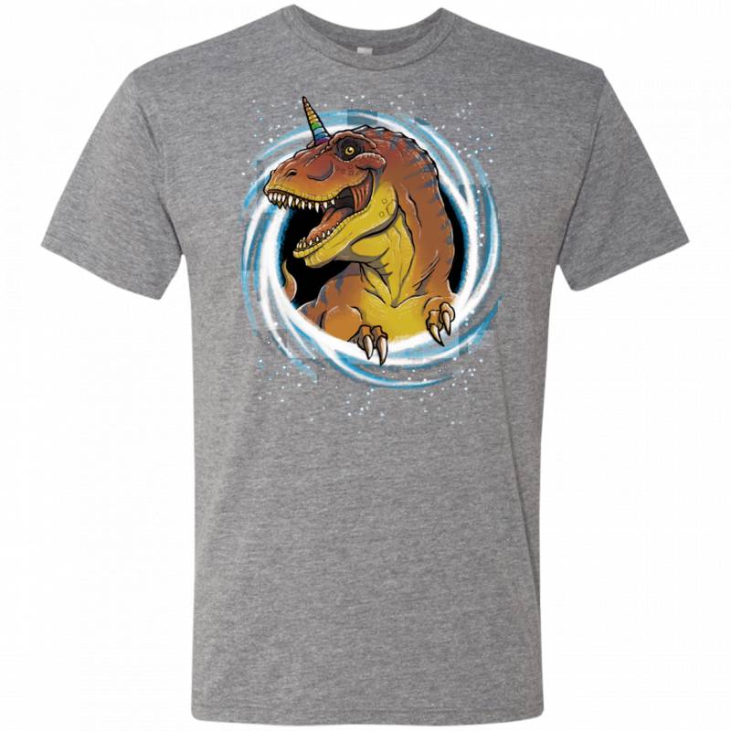 Unicornsaurus-Rex Men’s Triblend T-Shirt