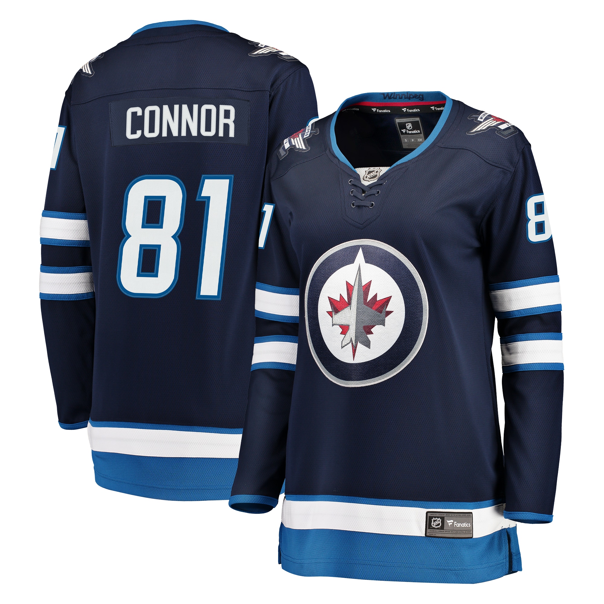 Kyle Connor Winnipeg Jets Branded Women's Breakaway Player Jersey – Navy