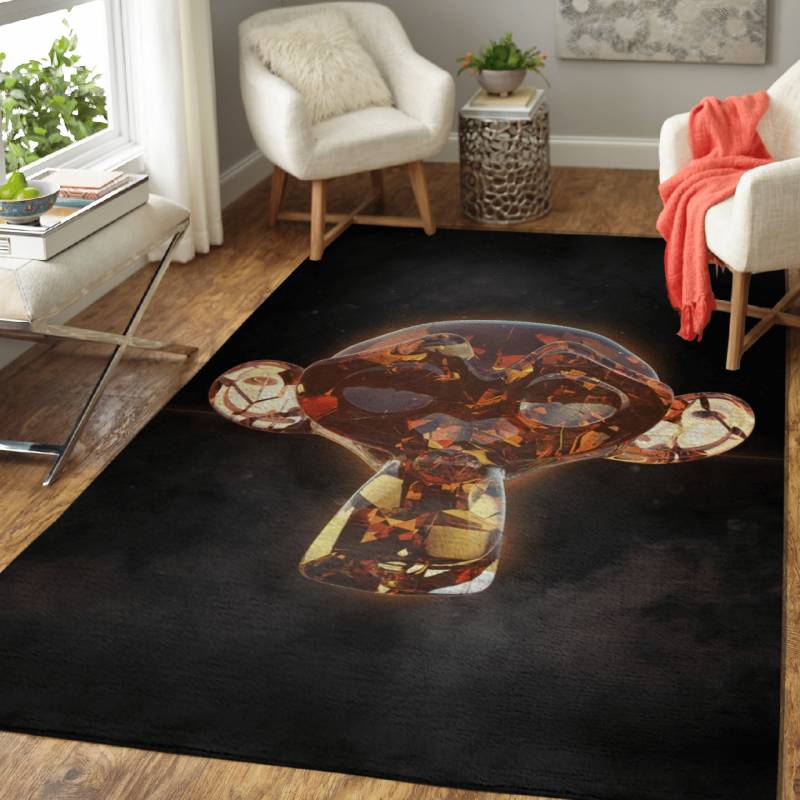 Amber Monkey – Animals Area Rug Carpet