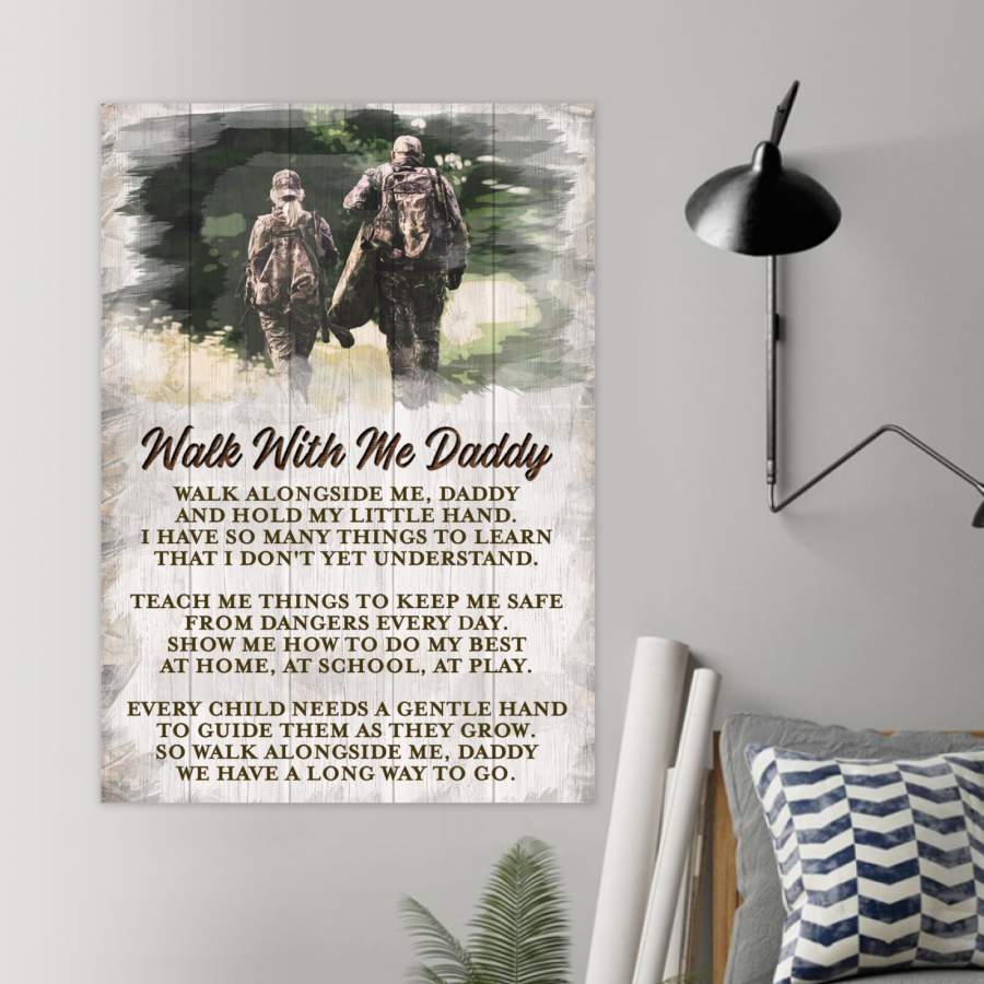 Hunting – Walk With Me Daddy – Poster