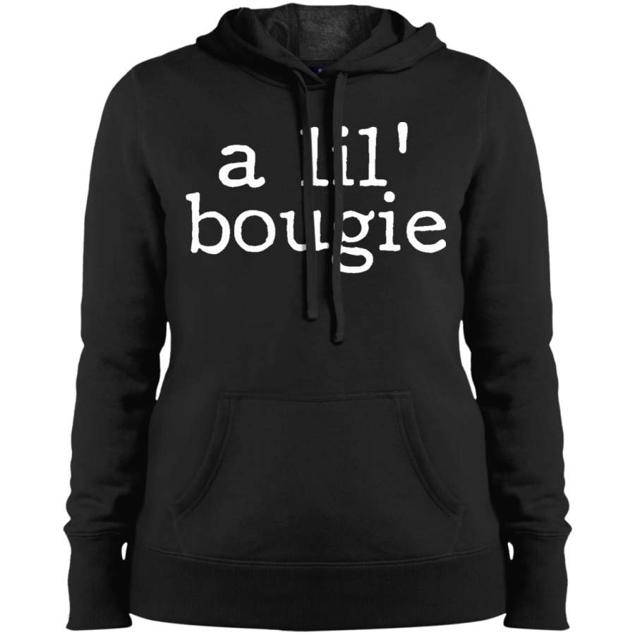 AGR A Lil’ Bougie Ladies’ Pullover Hooded Sweatshirt