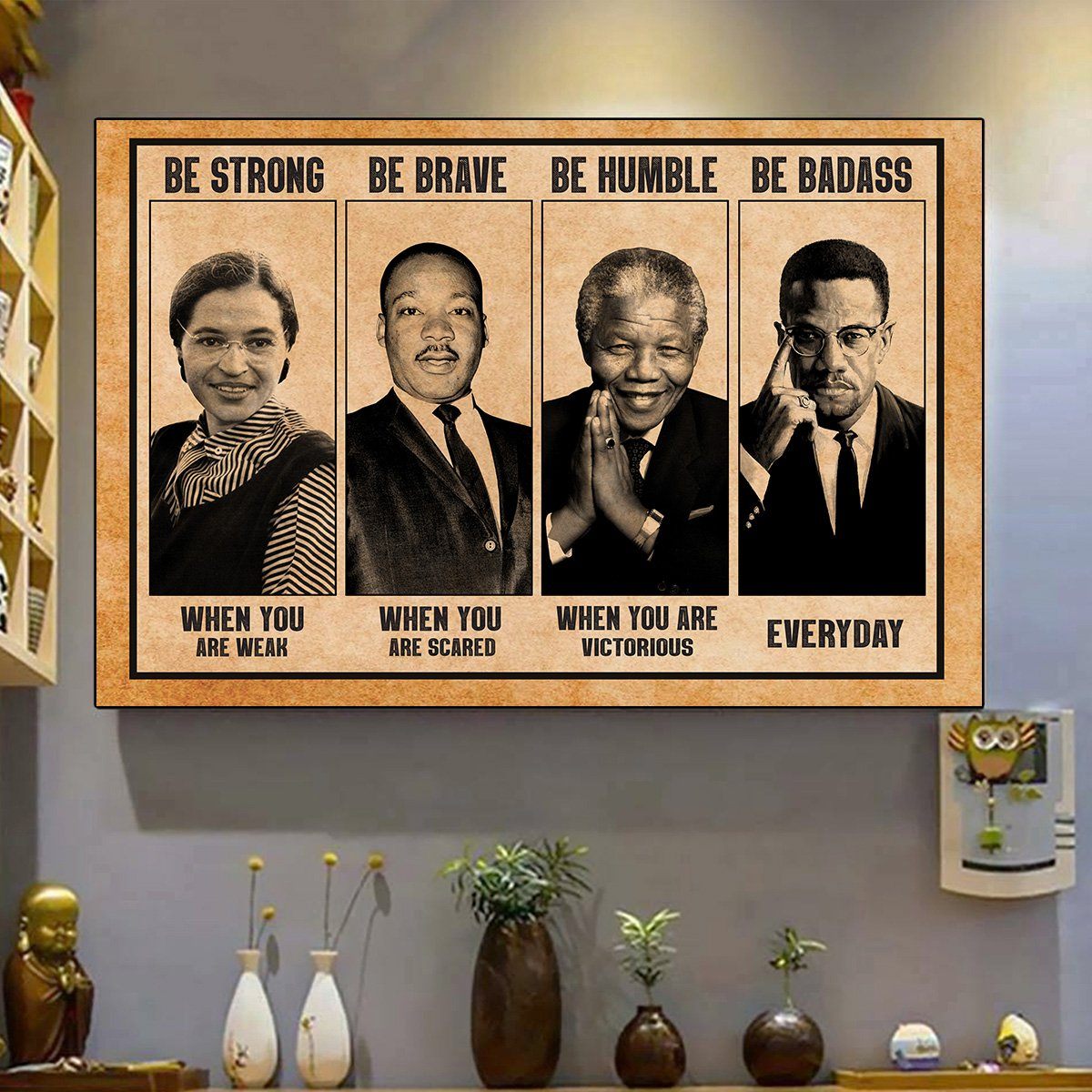 The Civil Rights Leaders Poster