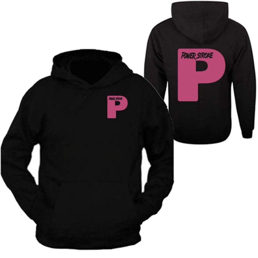 pink powerstroke hoodie