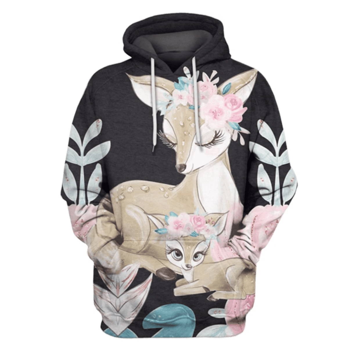 Mysticlife Female Deer Hoodies -T-Shirt Apparel