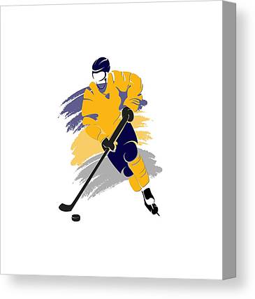 Buffalo Sabres Player Shirt Joe Hamilton Canvas Print