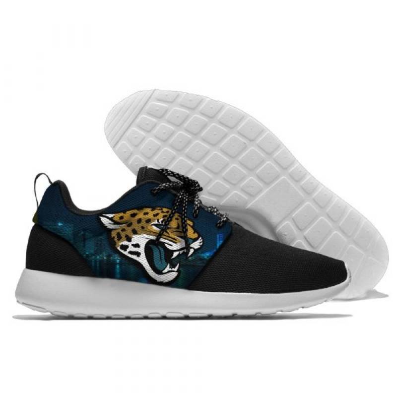 Mens And Womens Jacksonville Jaguars Lightweight Sneakers, Jaguars Running Shoes #2