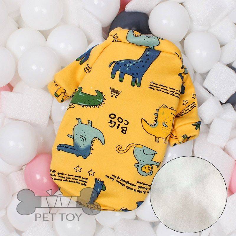 Soft Fleece Chihuahua Puppy Clothes Winter Warm Dog Sweatshirt Pet Clothing for Small Dogs Yorkshire Pullovers Cat Dog Costume