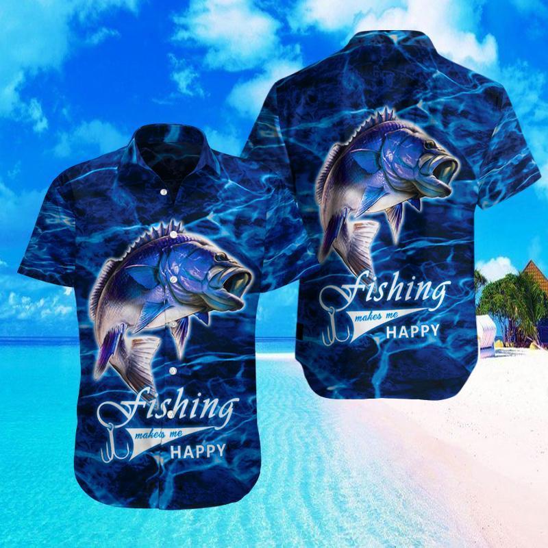 Bass Fishing Hawaiian Shirt Pre11621