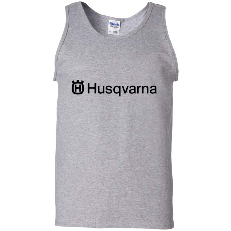 Husqvarna Logo Mens Tank Top T-Shirt