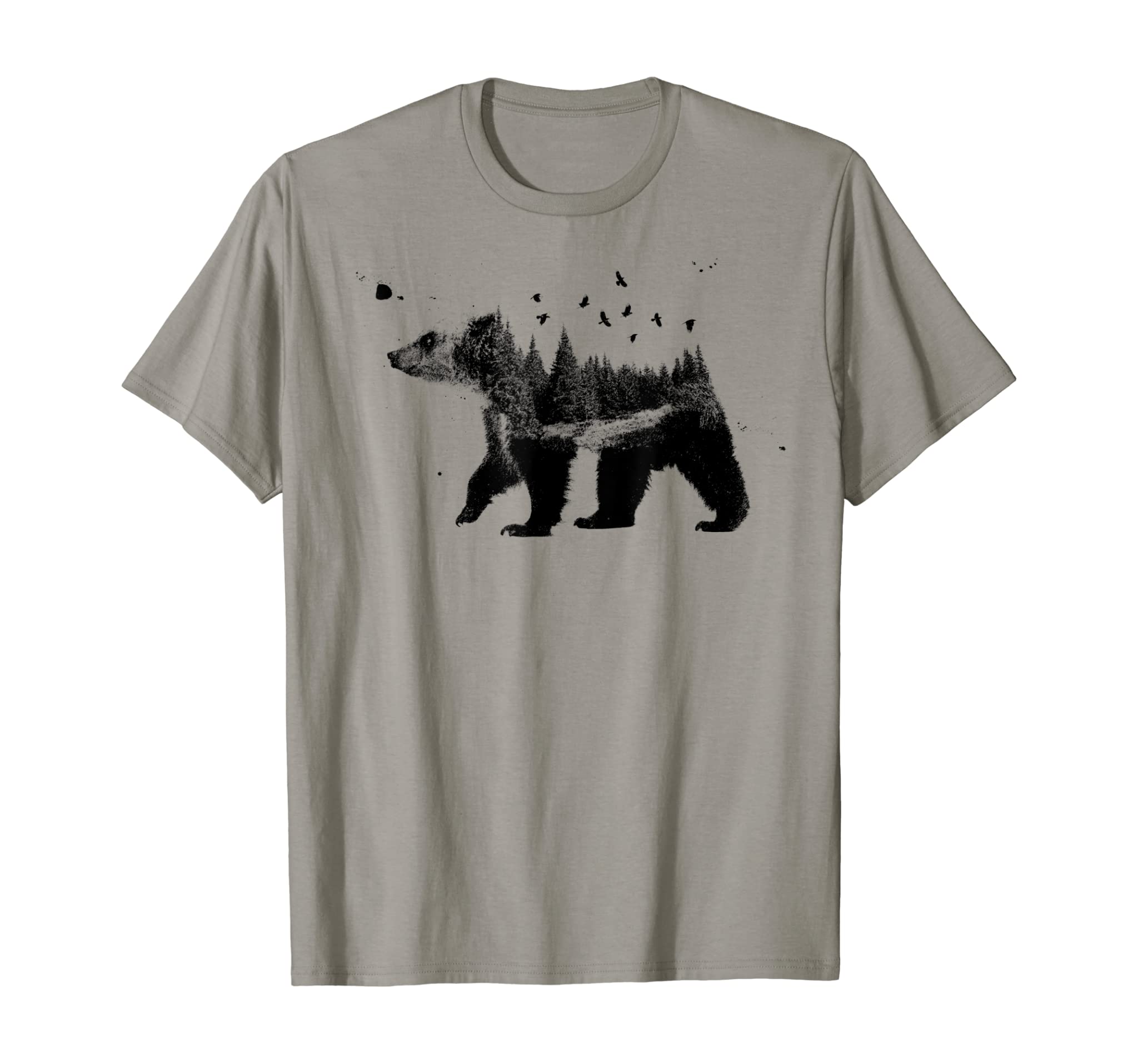 Bear Nature TShirt- Tee Shirt