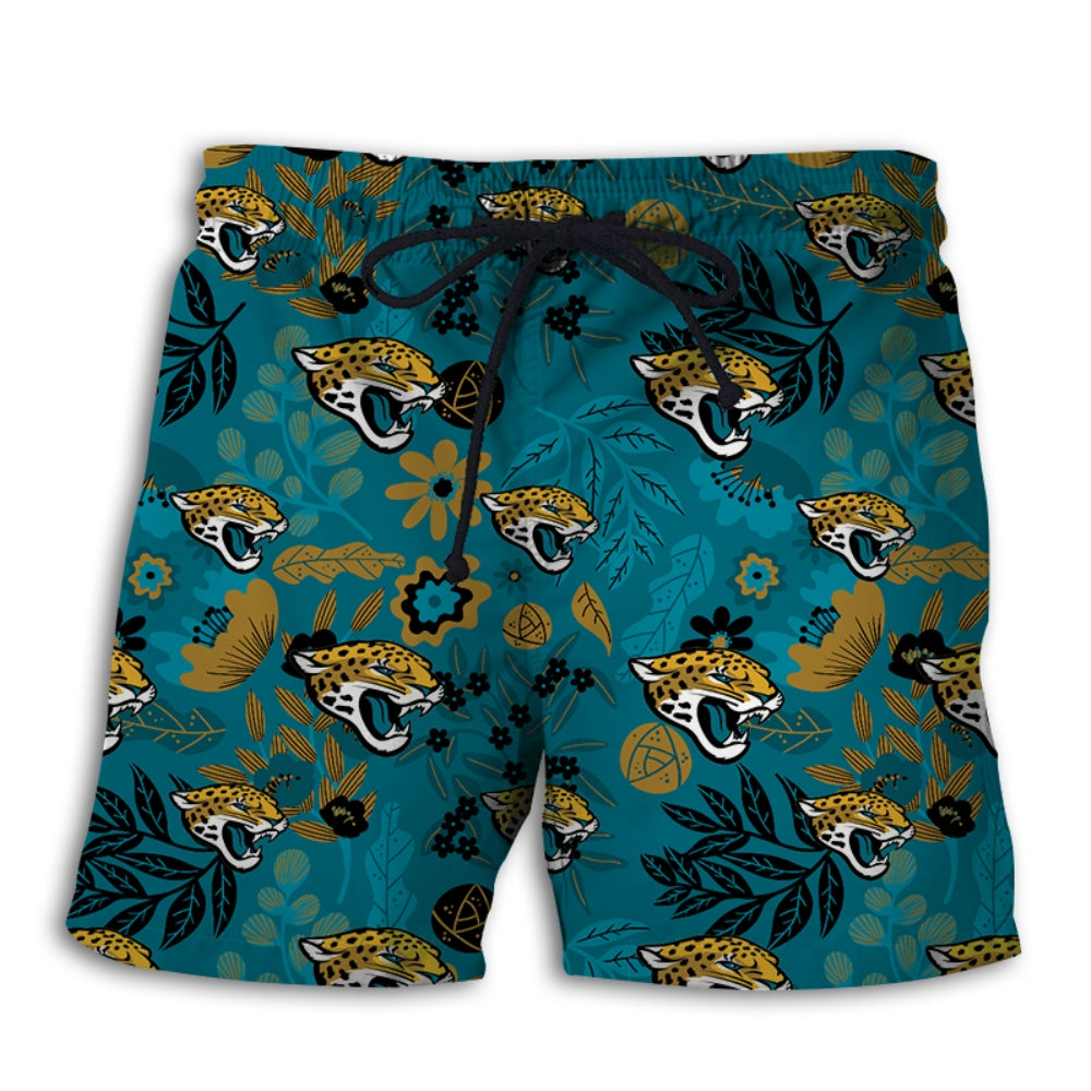 Jacksonville Jaguars Aloha Hawaii Shorts Ha8817