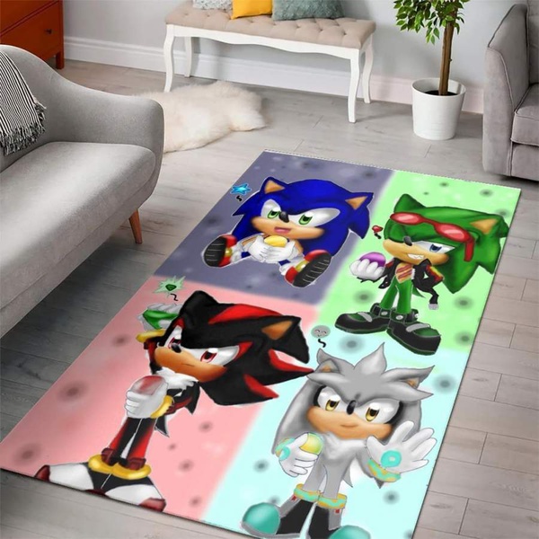 Sonic The Hedgehog FN200221 Gaming Area Rug – Floor Decor The US Decor