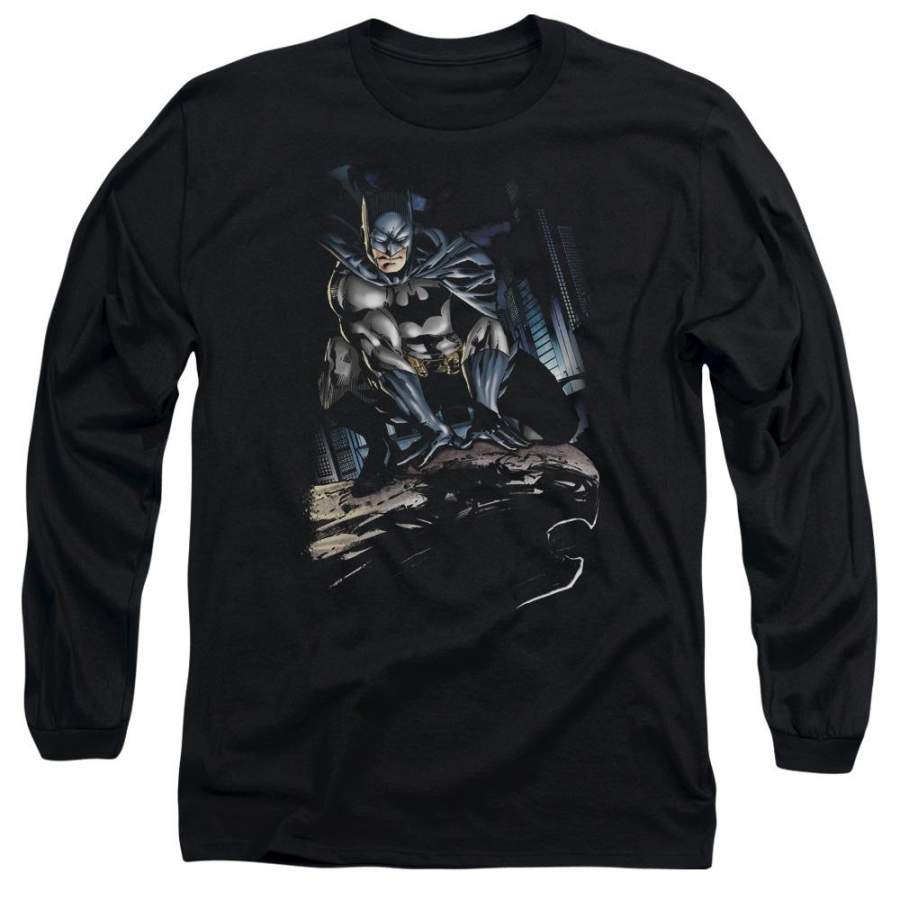 Batman – Perched Long Sleeve Adult 18/1