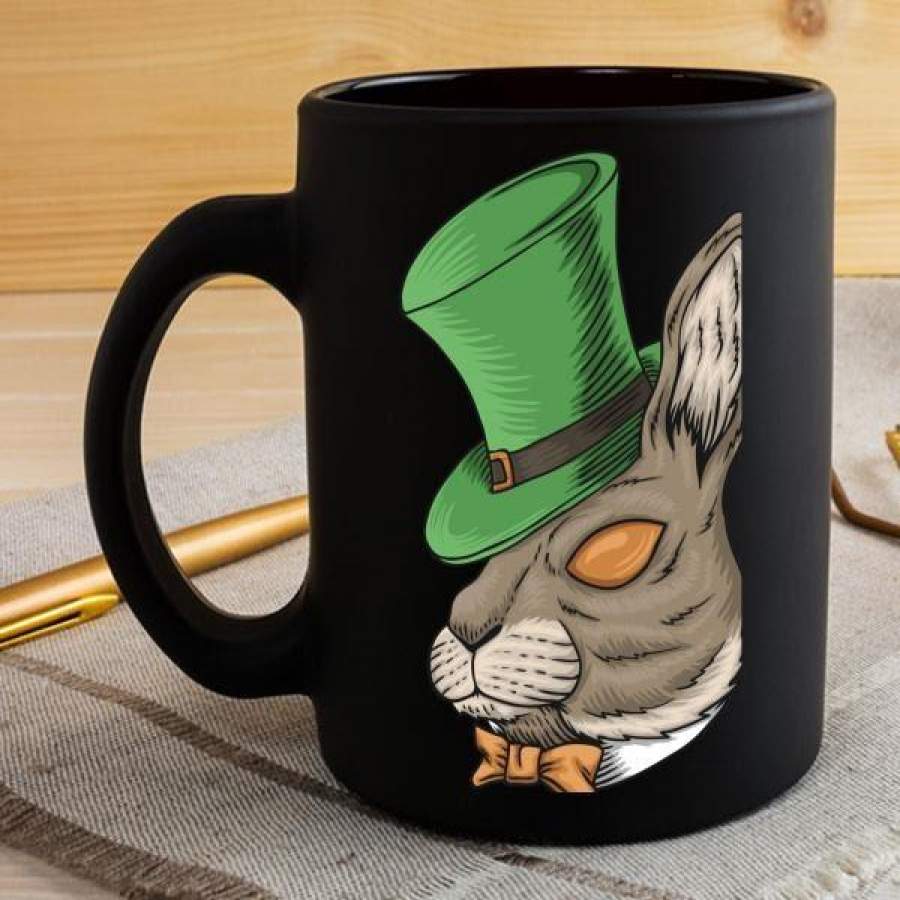 Rabbit Saint Patrick Day Shirt Happy St Patty’s Day funny gift 11 oz Mug