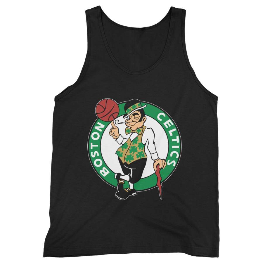 Boston Celtics Logo Mascot Man’s Tank Top