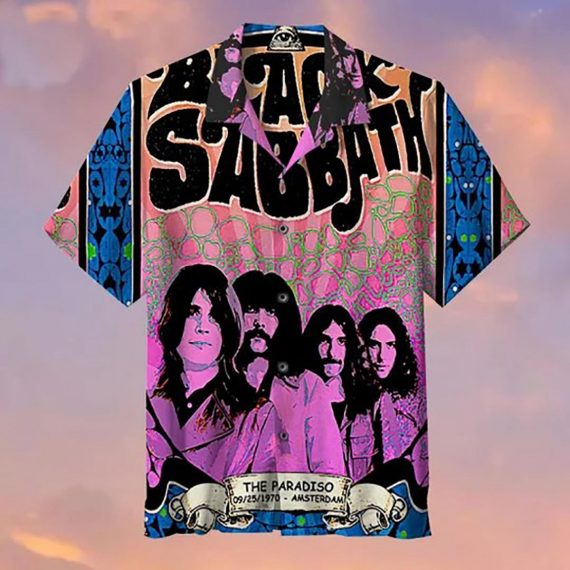 Black Sabbath Hawaiian Shirt Aloha Beach Holiday Graphic Ha60197