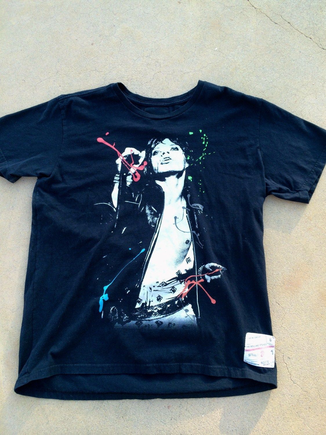 Vintage Mick Jagger And She Was Boutique Phoenix Az 39 shirt