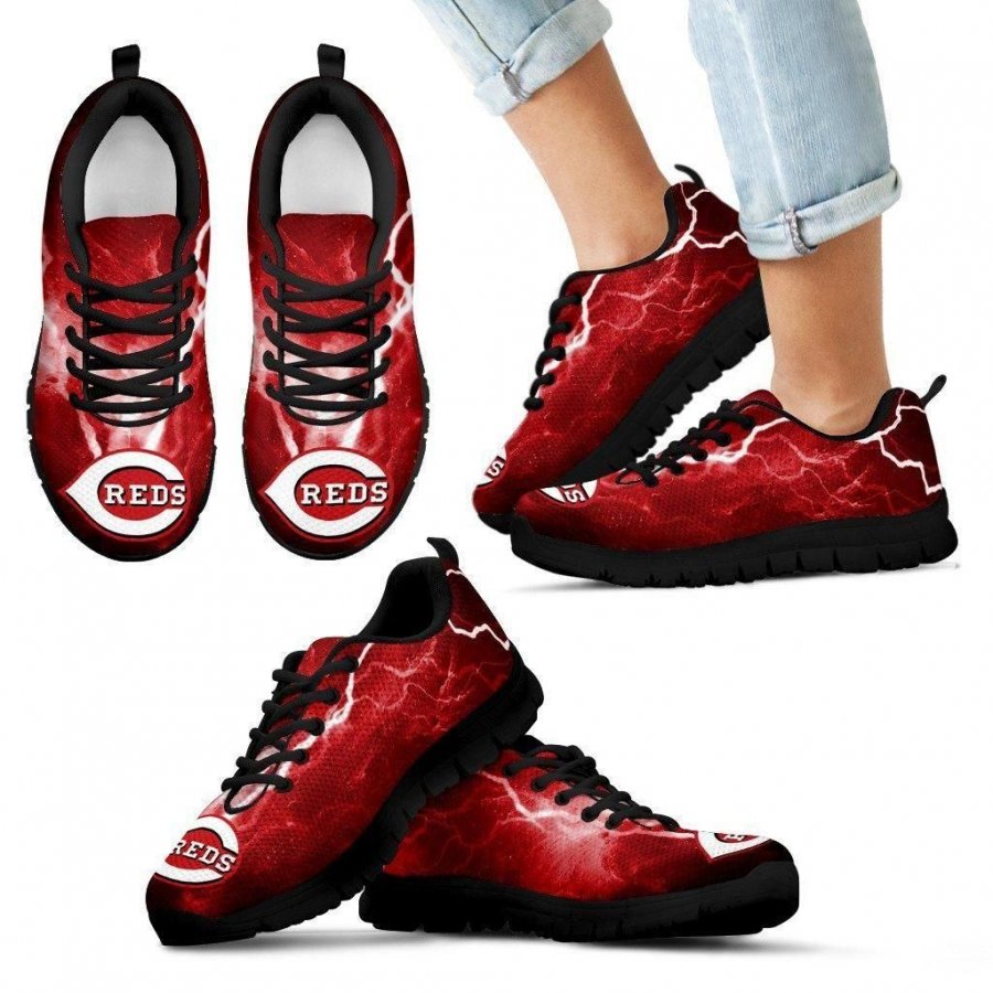 Cincinnati Reds Thunder Power Sneakers #141