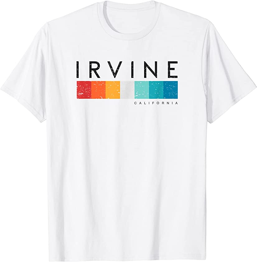 Vintage Irvine California CA Retro Design T-Shirt