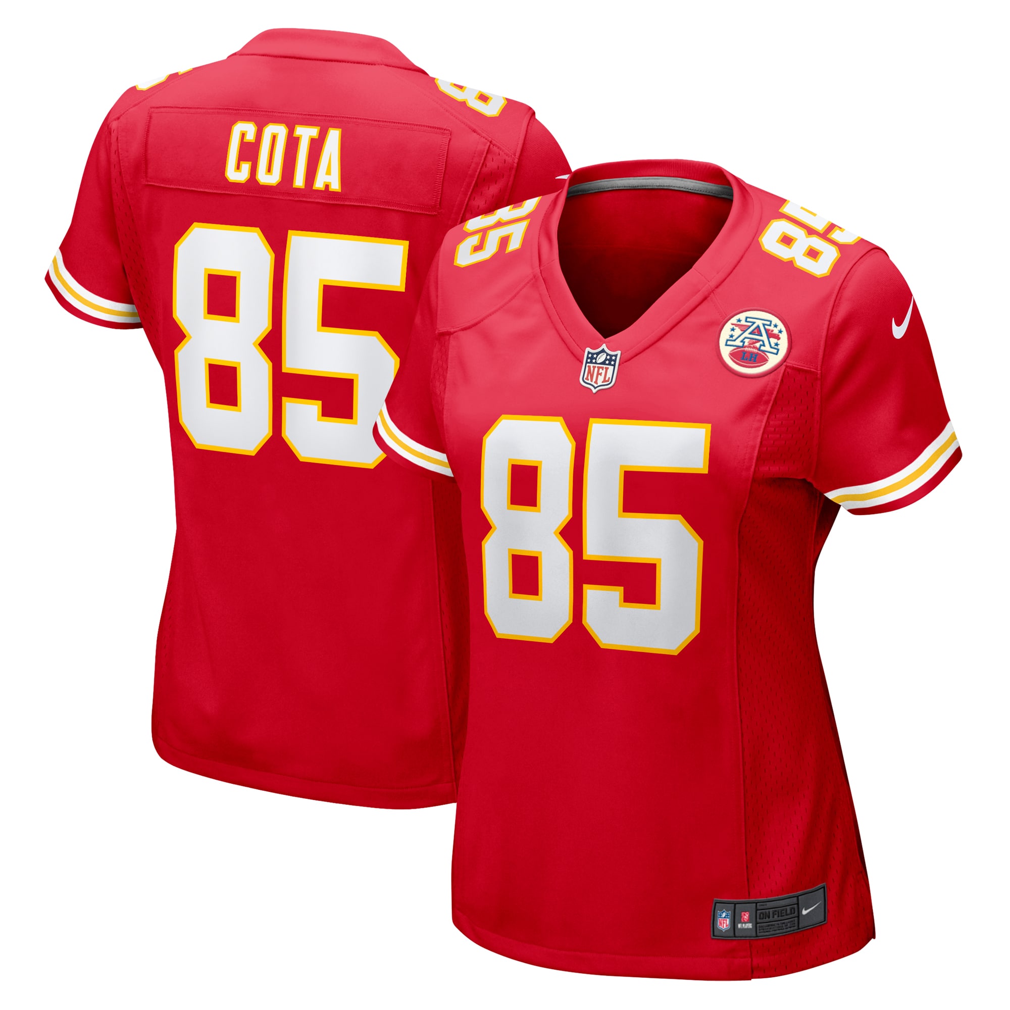 Chase Cota Kansas City Chiefs Women's Game Jersey – Red