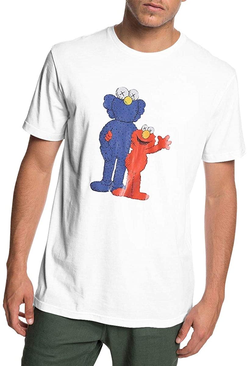 Vintage T-Shirts KAWS Elmo Men T Shirts