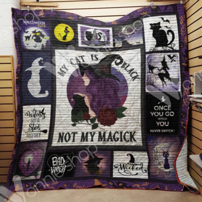 Cat Witch Blanket AU1501 85O41