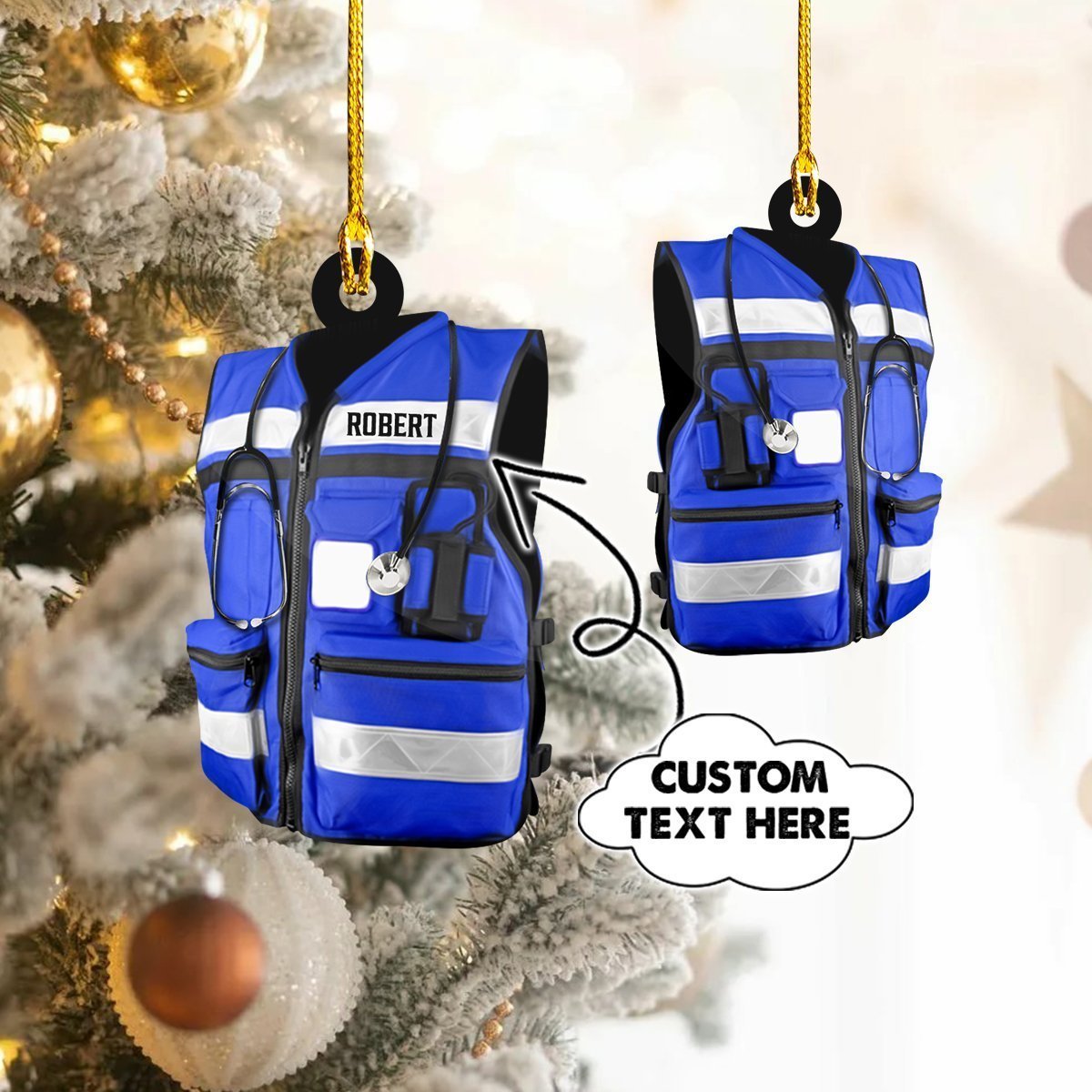 Ems Emt Paramedic – Shaped Ornament – Ems – Cv98