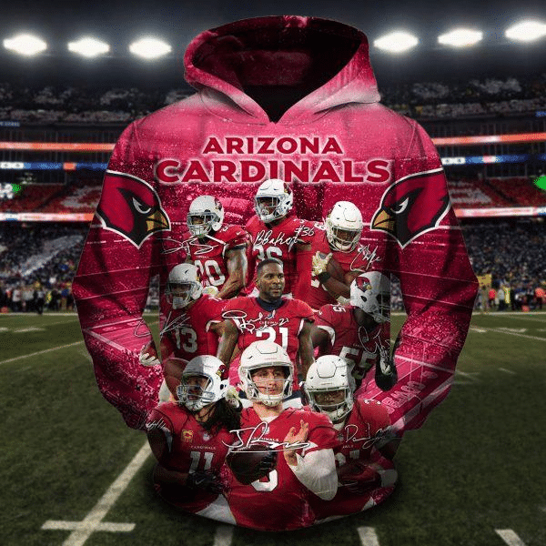 Arizona Cardinals All Over Printed Hoodie HN230914