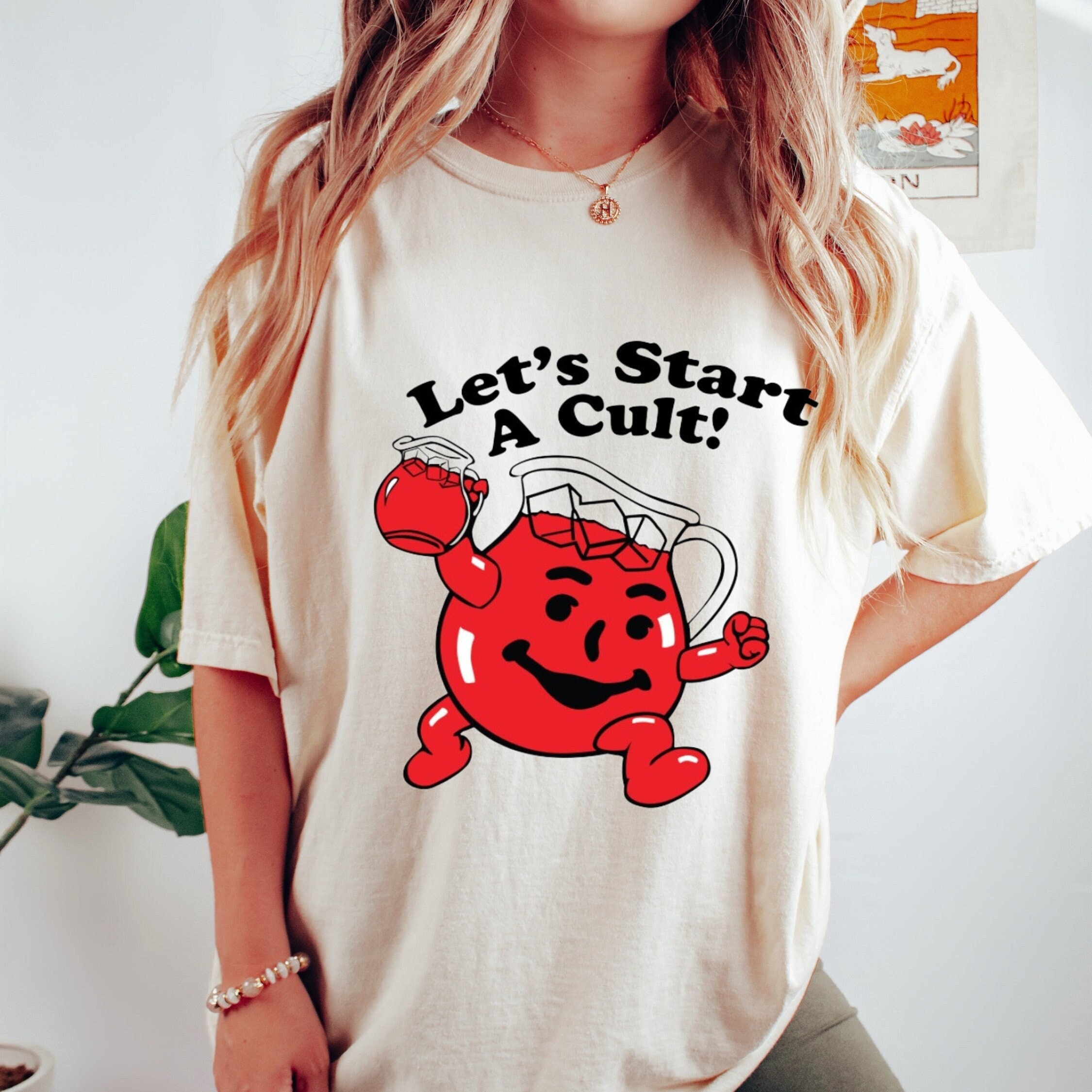 Lets Start A Cult Kool Aid Shirt, Lets Start A Cult Shirt, Kool Aid Shirt, Funny Kool Aid Shirt, Funny Shirt, Gag Gift, Funny Gift, Tee