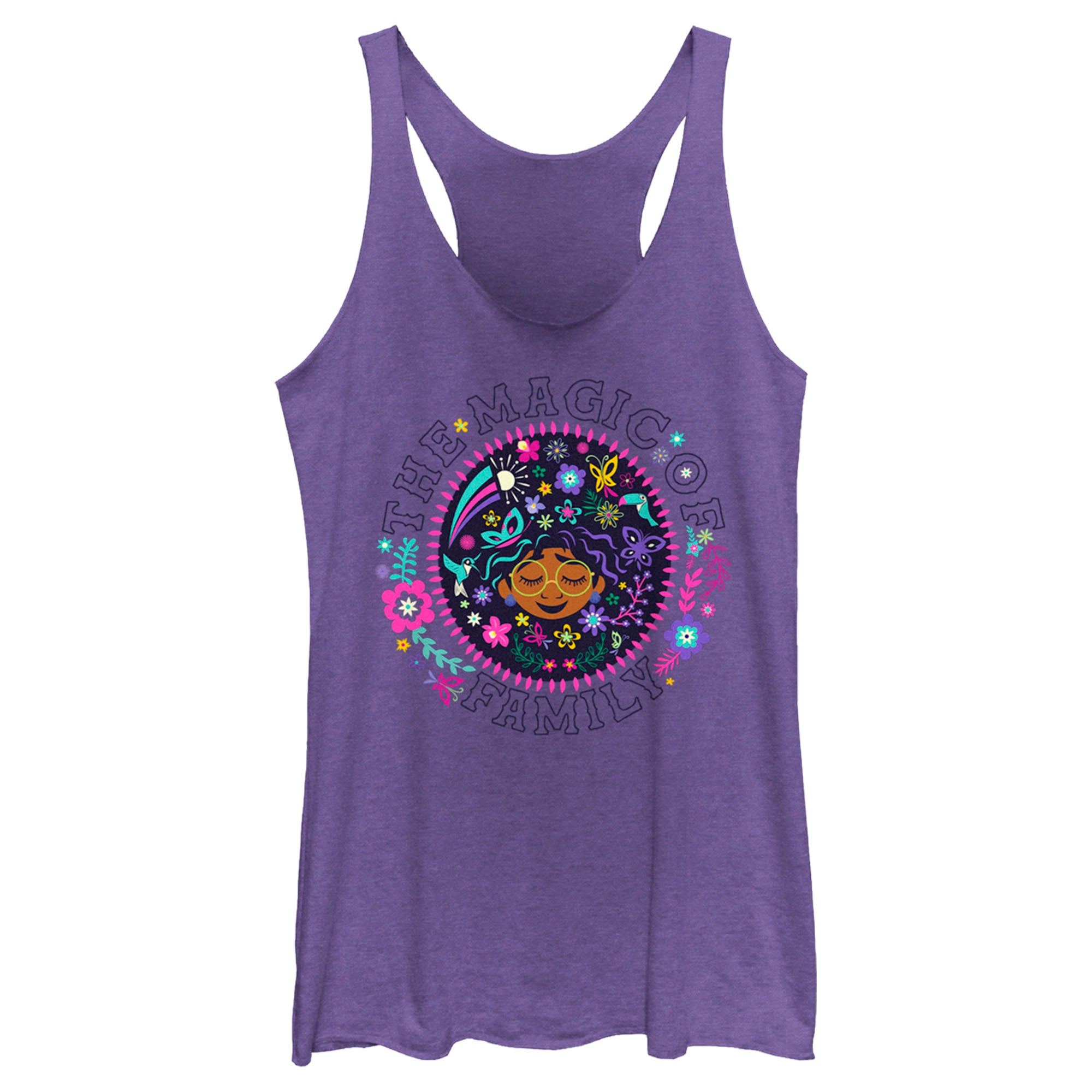 Women’S Encanto Mirabel The Magic Of Family Circle Racerback Tank Top