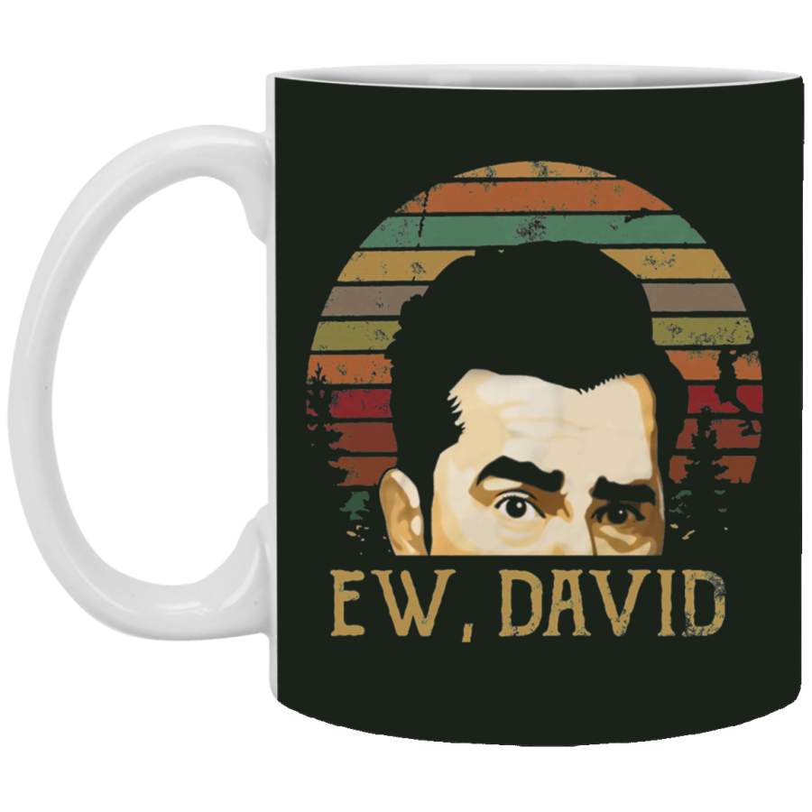 Ew David Mug Rose Vintage Funny