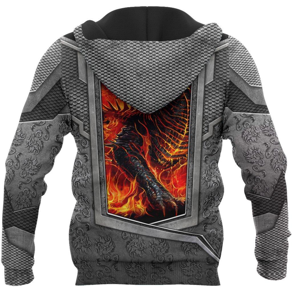 3D Tattoo And Dungeon Dragon Hoodie Hac27126