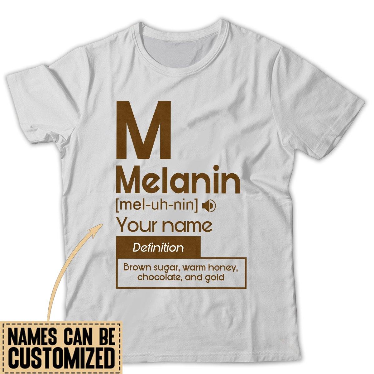 Personalized Melanin T-Shirt