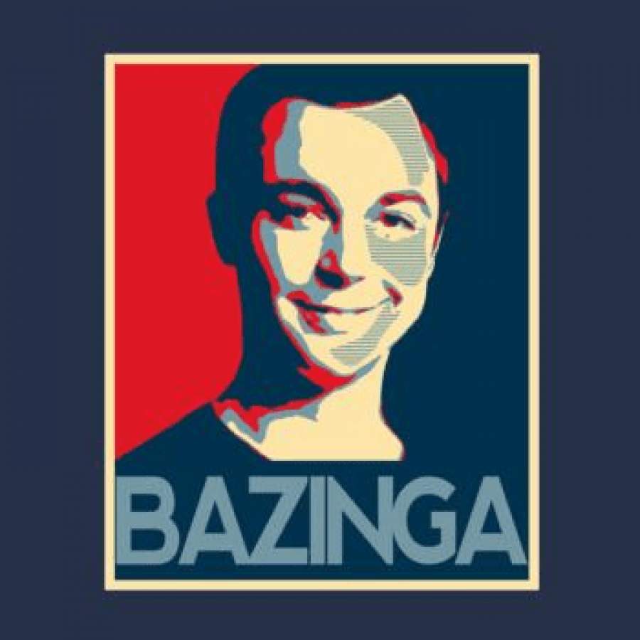 Bazinga Poster – MrDad Store