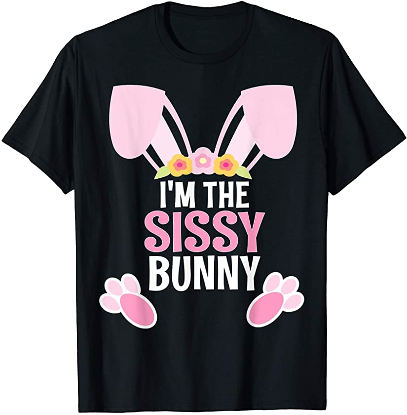 Easter Bunny Costume Easter Mens Easter Pajamas Shirt T-Shirt