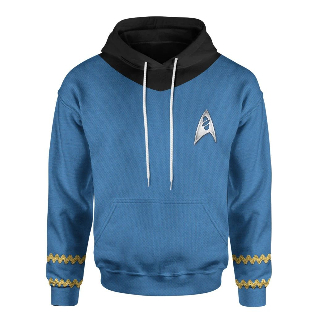 3D Star Trek The Original Series Zkue Suit Custom Hoodie