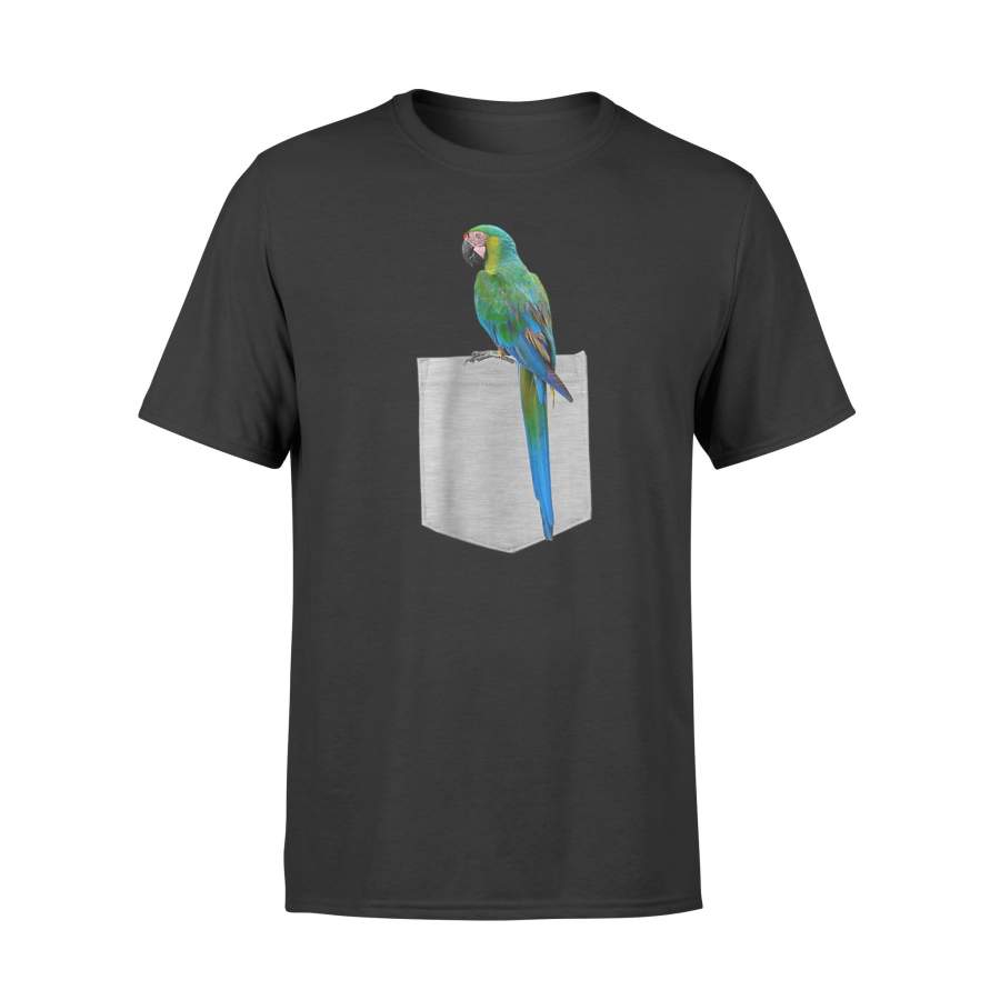 Animal In Your Pocket Hello Macaw Parrot T-Shirt