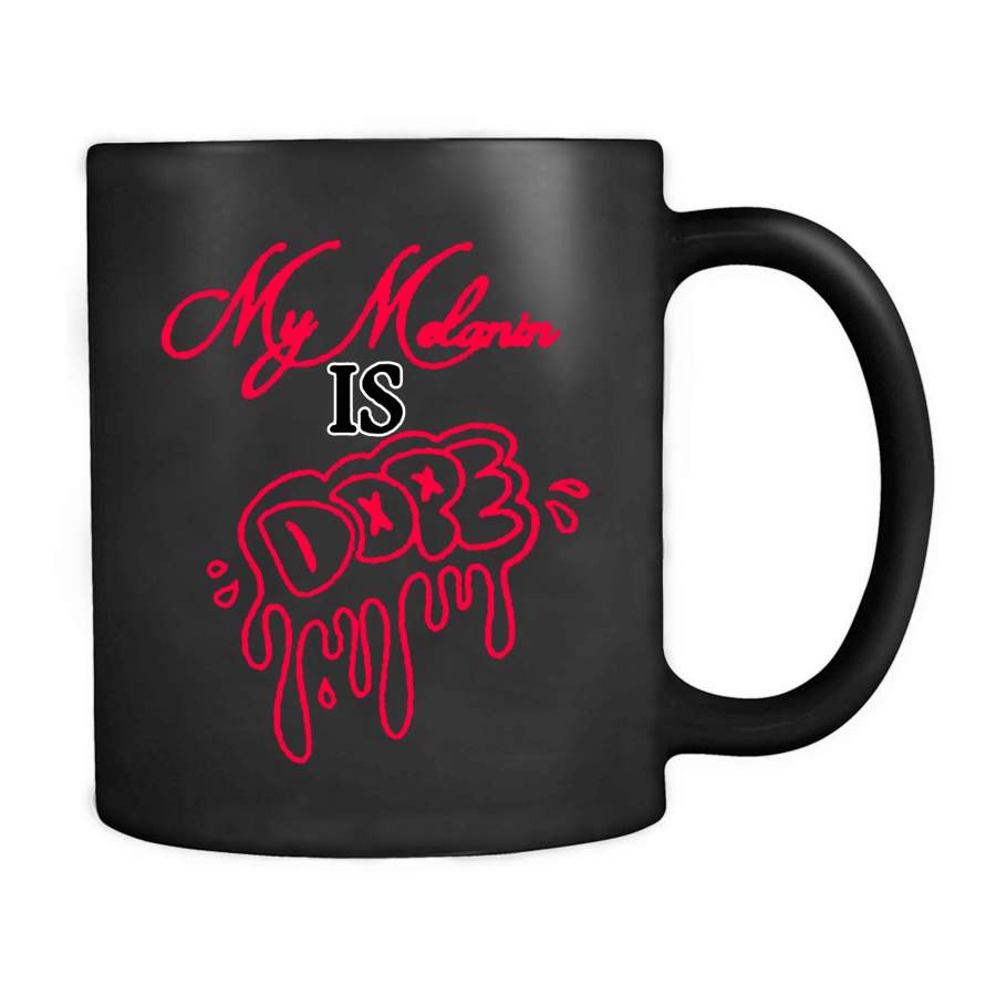 Melanin Glowing Dope Afrocentric Inspirational Hip Hop Black Girl Power Black Lives Matter Majic  Mug