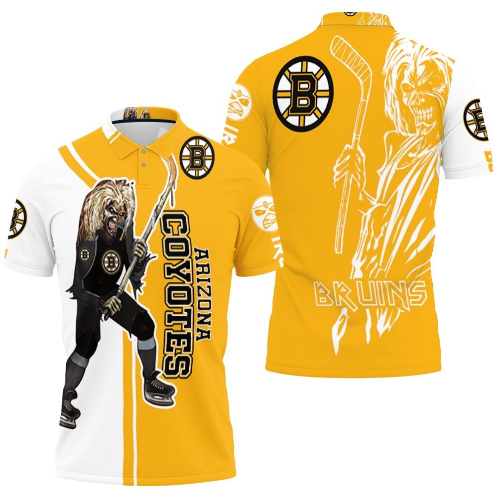 Boston Bruins And Zombie For Fans Polo Shirt