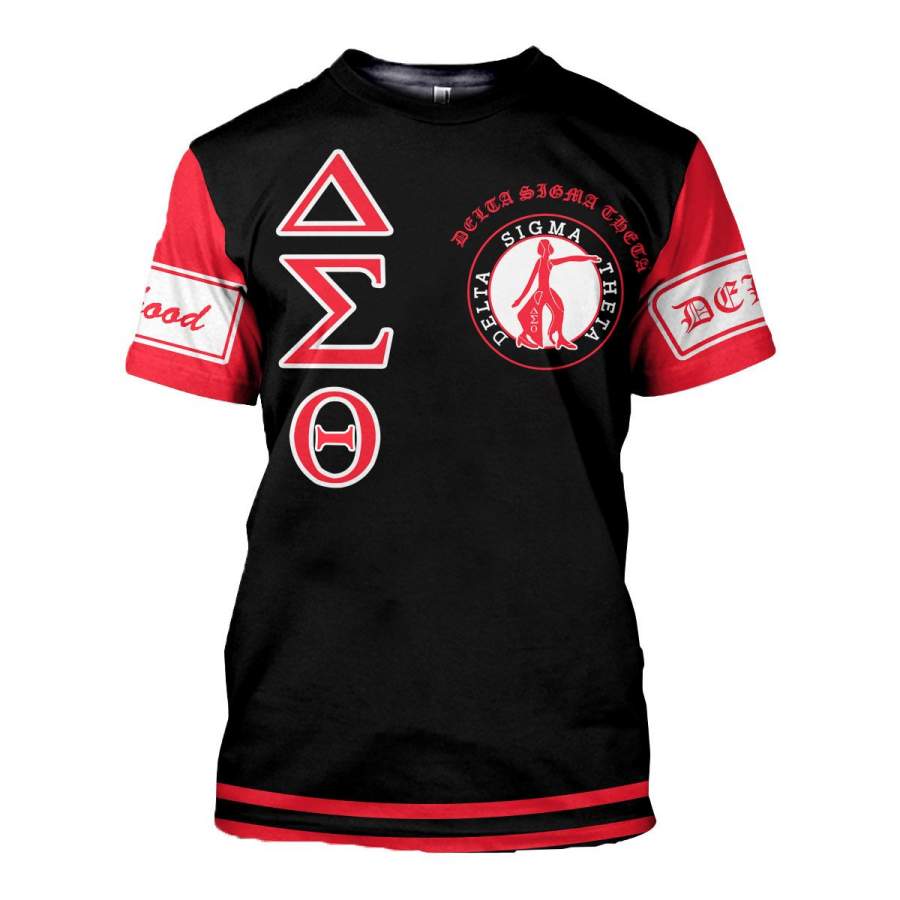 3D All Over Printed Delta Sigma Theta Clothes 572019