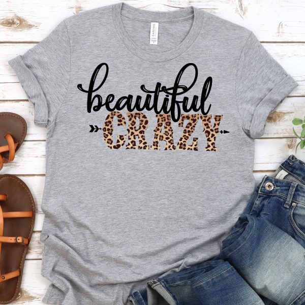 Beautiful Crazy Leopard Pattern Tee